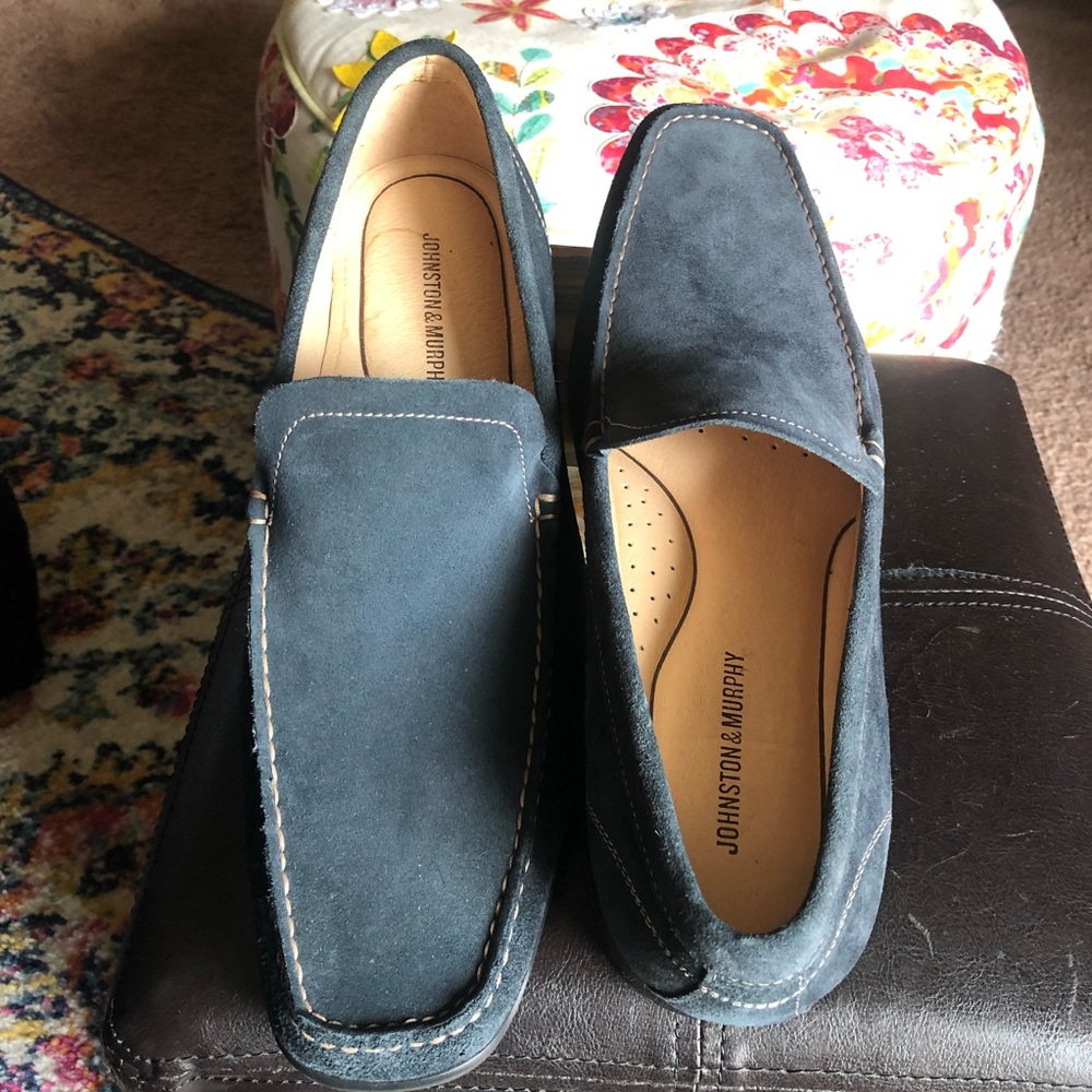 Men’s J&M Blue Suede Loafer